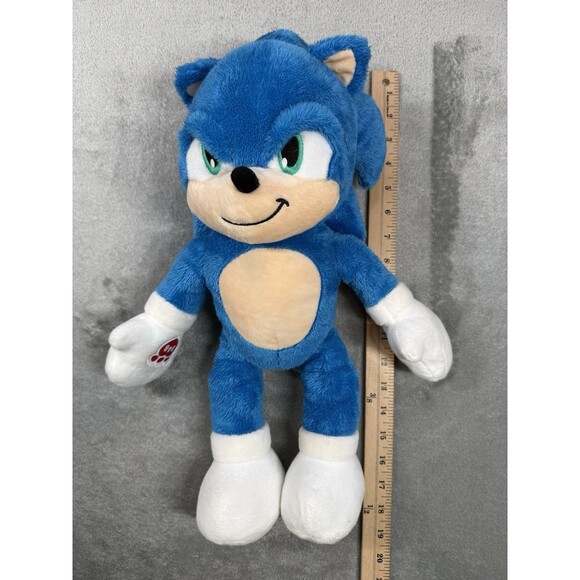Build A Bear Sonic The Hedgehog 2 Plush Sonic Stuffed 18" With Voice - Picture 3 of 9
